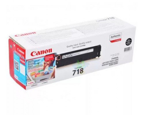 Cartridge 718Bk 2662B002[AA] картридж Canon LBP7200 MF8330/8350