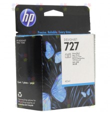 HP 727 (B3P17A) черный фото картридж 40 мл. для HP DesignJet T920/2530