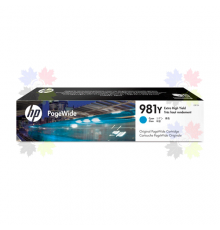 HP 981Y L0R13A голубой картридж HP PageWide Enterprise Color 556 / 586